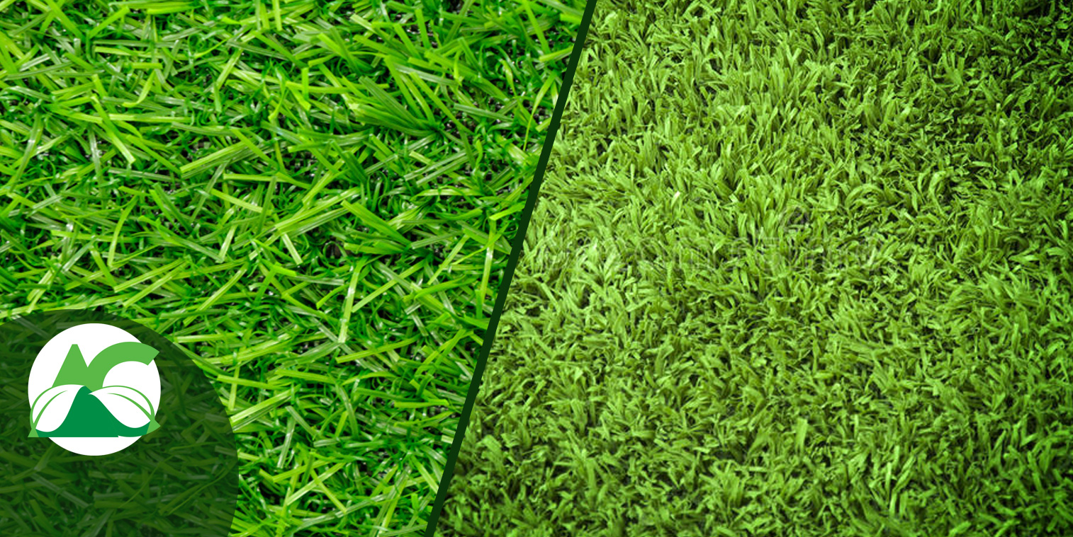 Césped artificial vs. césped natural
