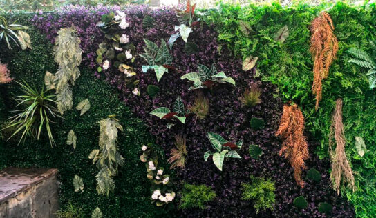 Beneficios de los jardines verticales artificiales