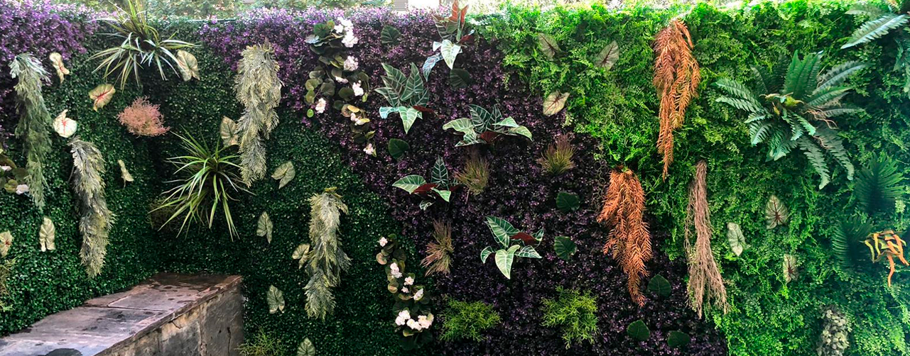 Beneficios de los jardines verticales artificiales