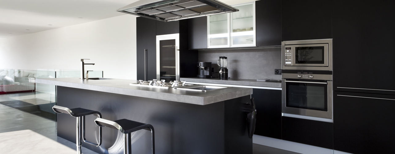 Cocina Negro Mate