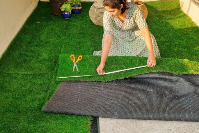 Usos innovadores del césped artificial que transforman espacios más allá del jardín
